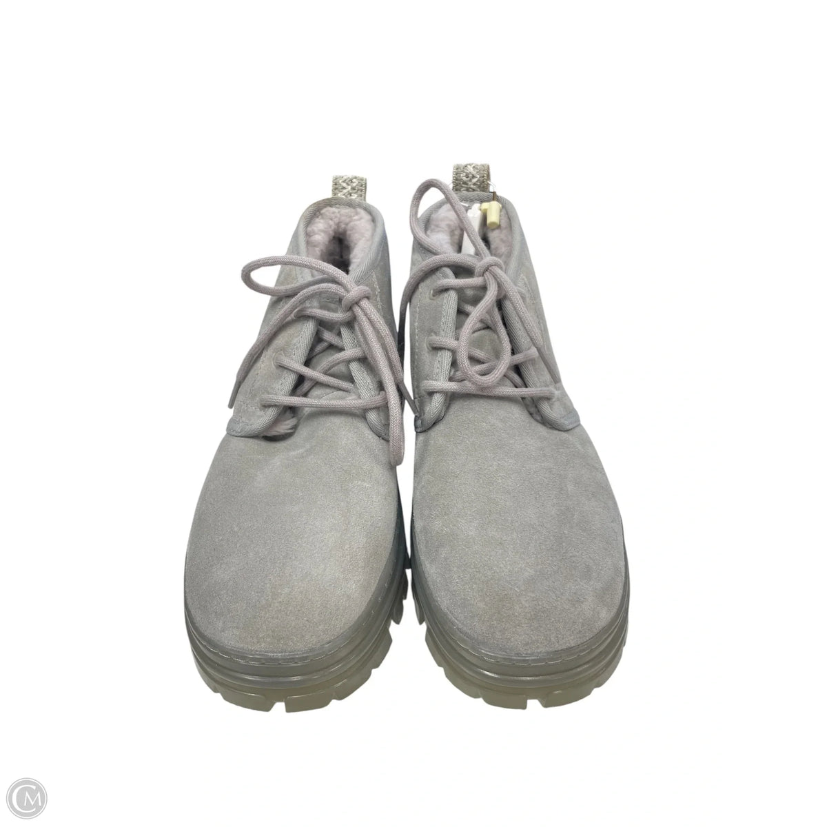 Boots Designer By Ugg In Grey, Size: 8