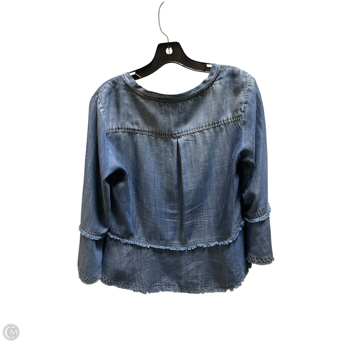 Top Long Sleeve By Cloth & Stone In Blue, Size: S