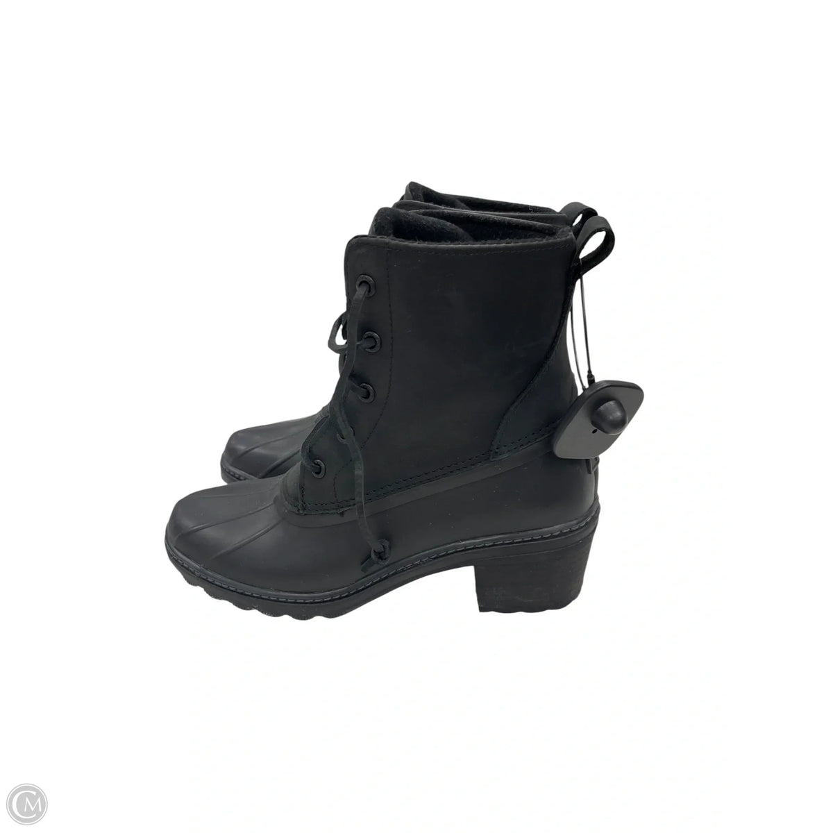 Boots Ankle Flats By Sperry In Black, Size: 8