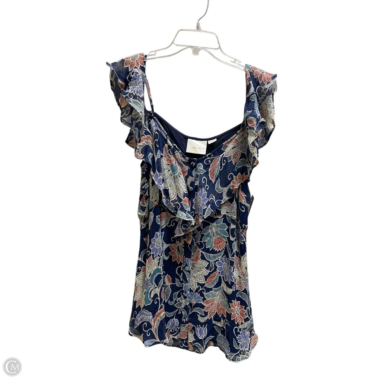 Top Sleeveless By Maeve In Blue, Size: S