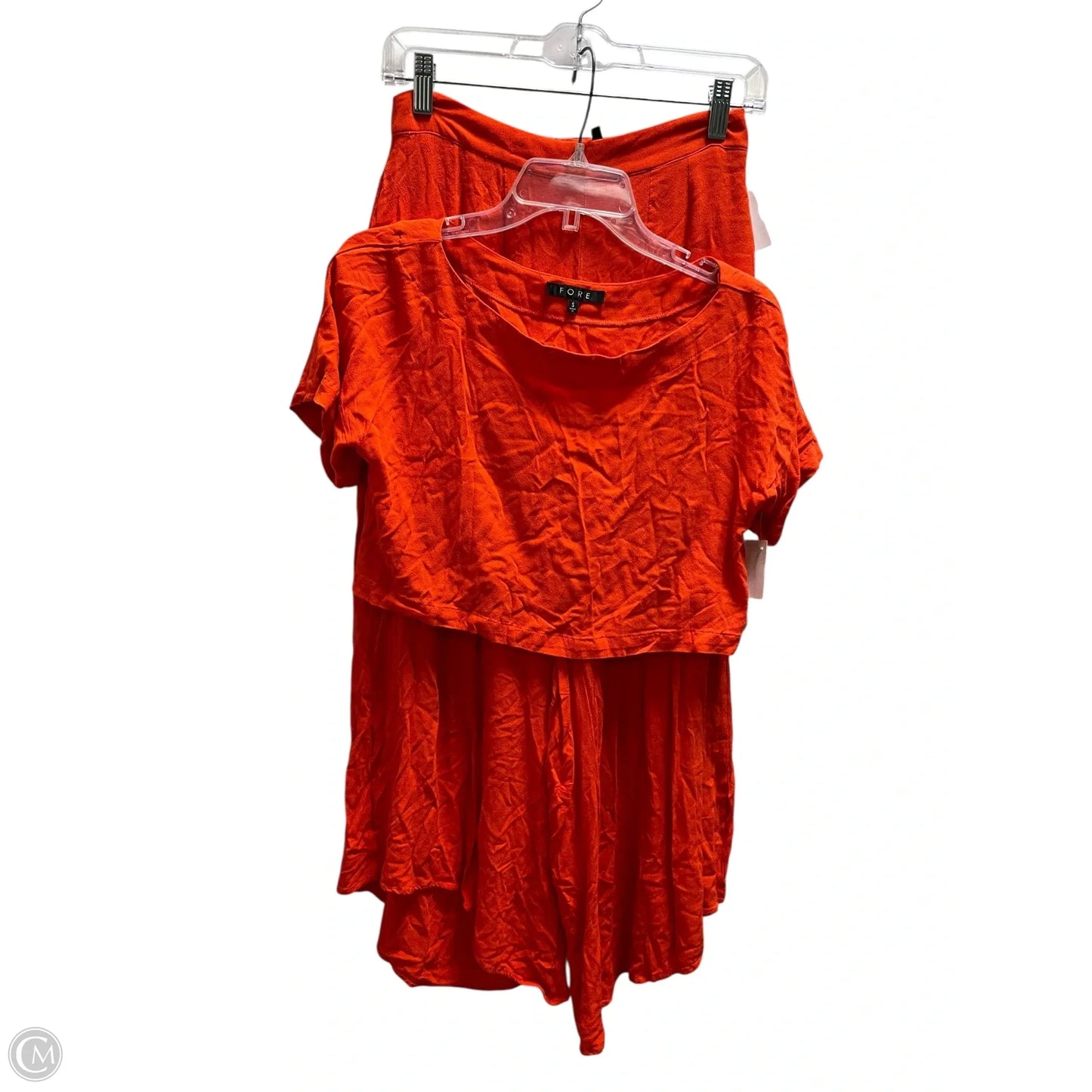 Pants Set 2pc By Clothes Mentor In Orange, Size: S