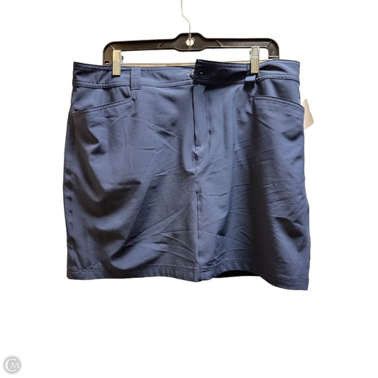 Athletic Skirt By Eddie Bauer In Navy, Size: 12