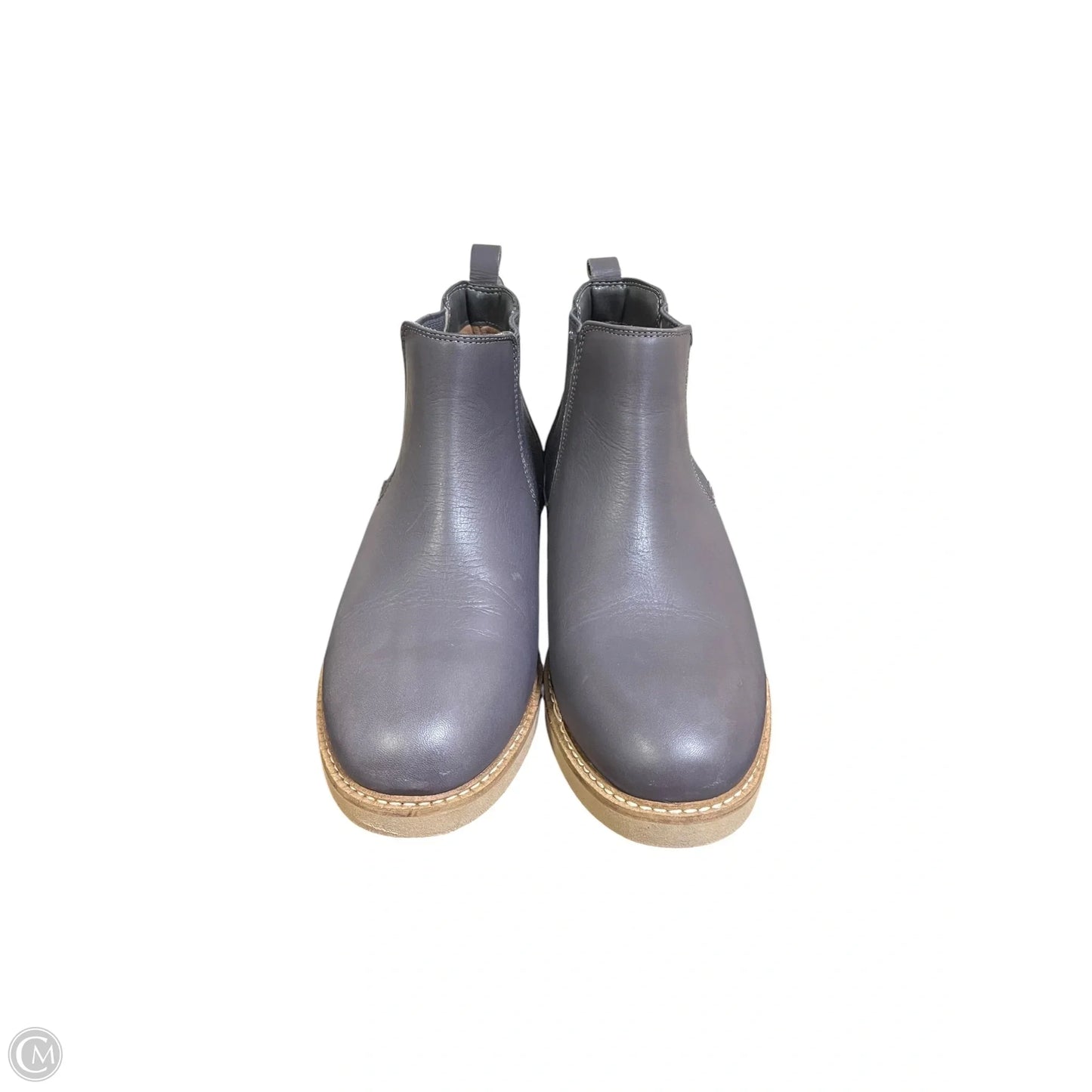 Boots Ankle Flats By Clothes Mentor In Purple, Size: 10
