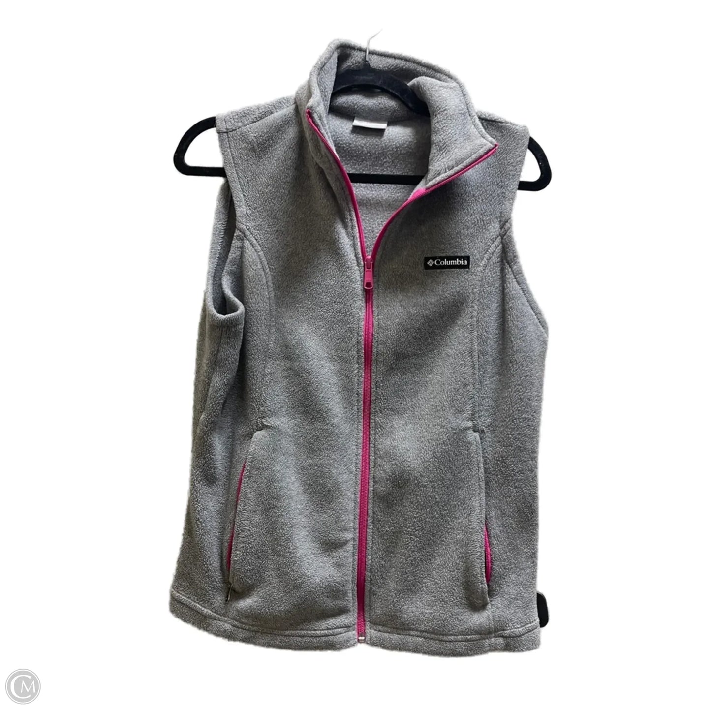 Vest Fleece By Columbia In Grey, Size: M