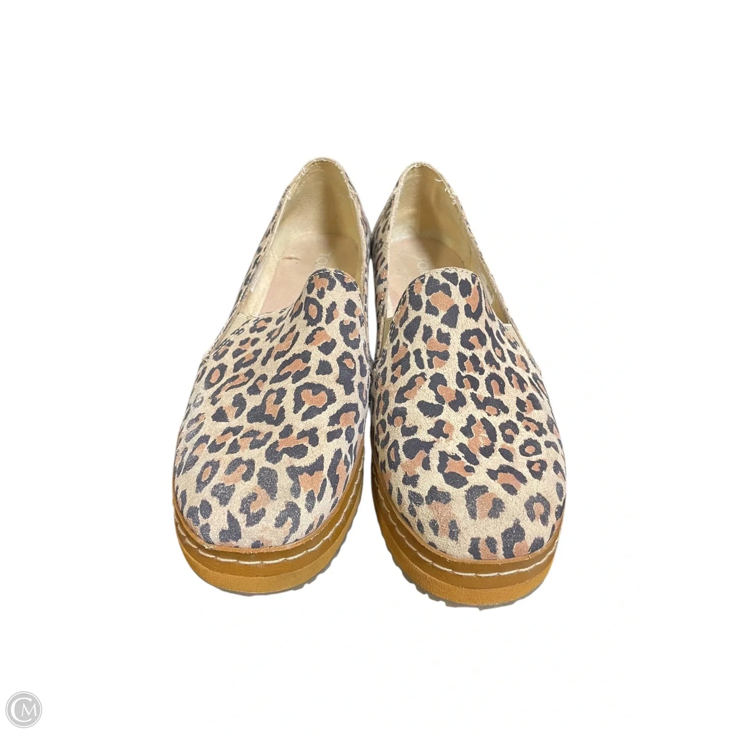 Shoes Flats By Toms In Animal Print, Size: 8