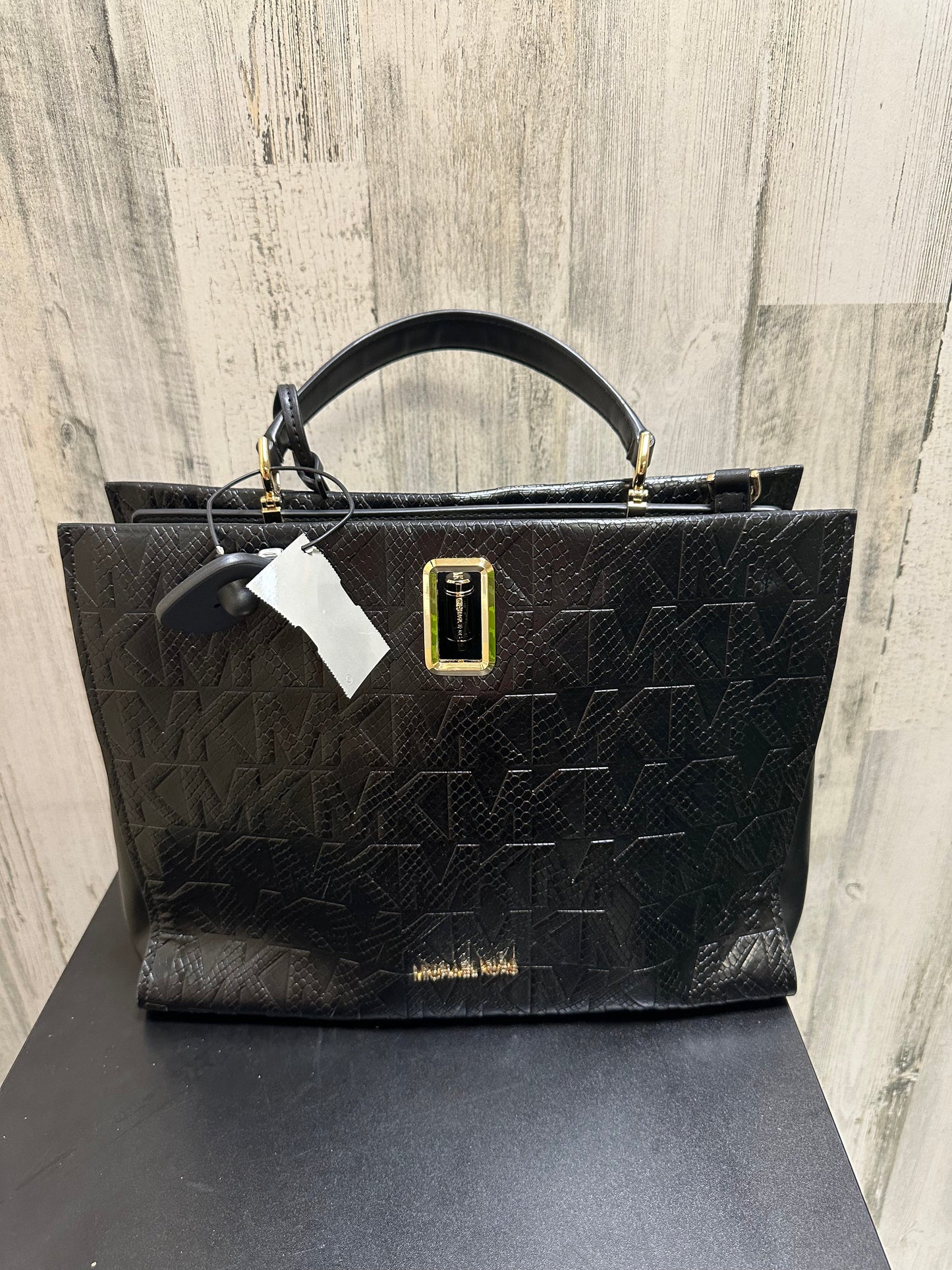 Black Handbag Designer Michael Kors, Size Large