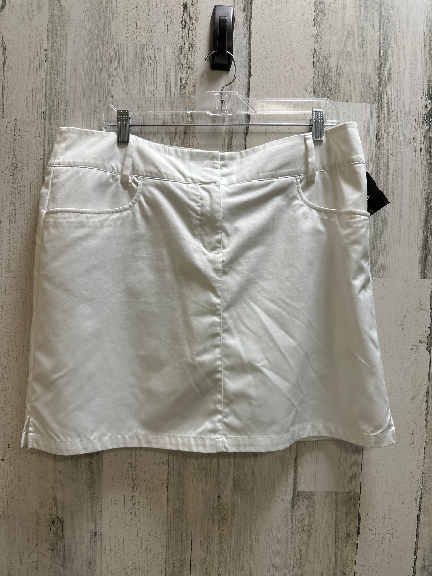 White Athletic Skirt Adidas, Size L