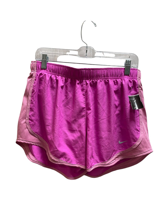 Athletic Shorts By Nike Apparel In Pink, Size: L