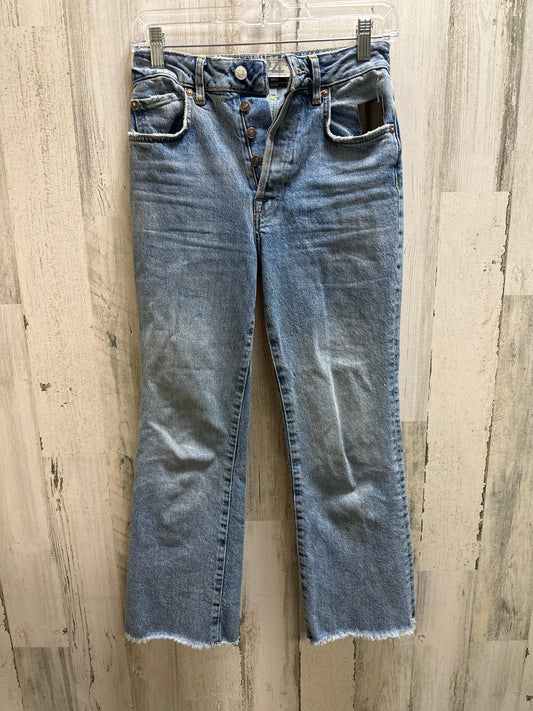 Blue Denim Jeans Straight We The Free , Size 00