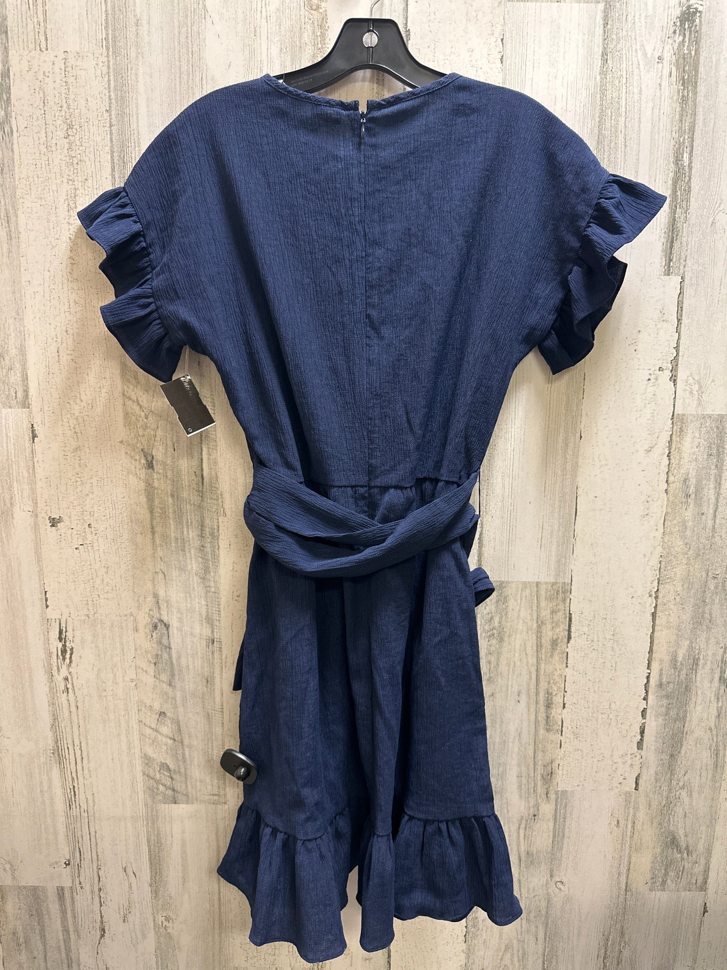 Blue Dress Casual Short Michael By Michael Kors, Size Xs