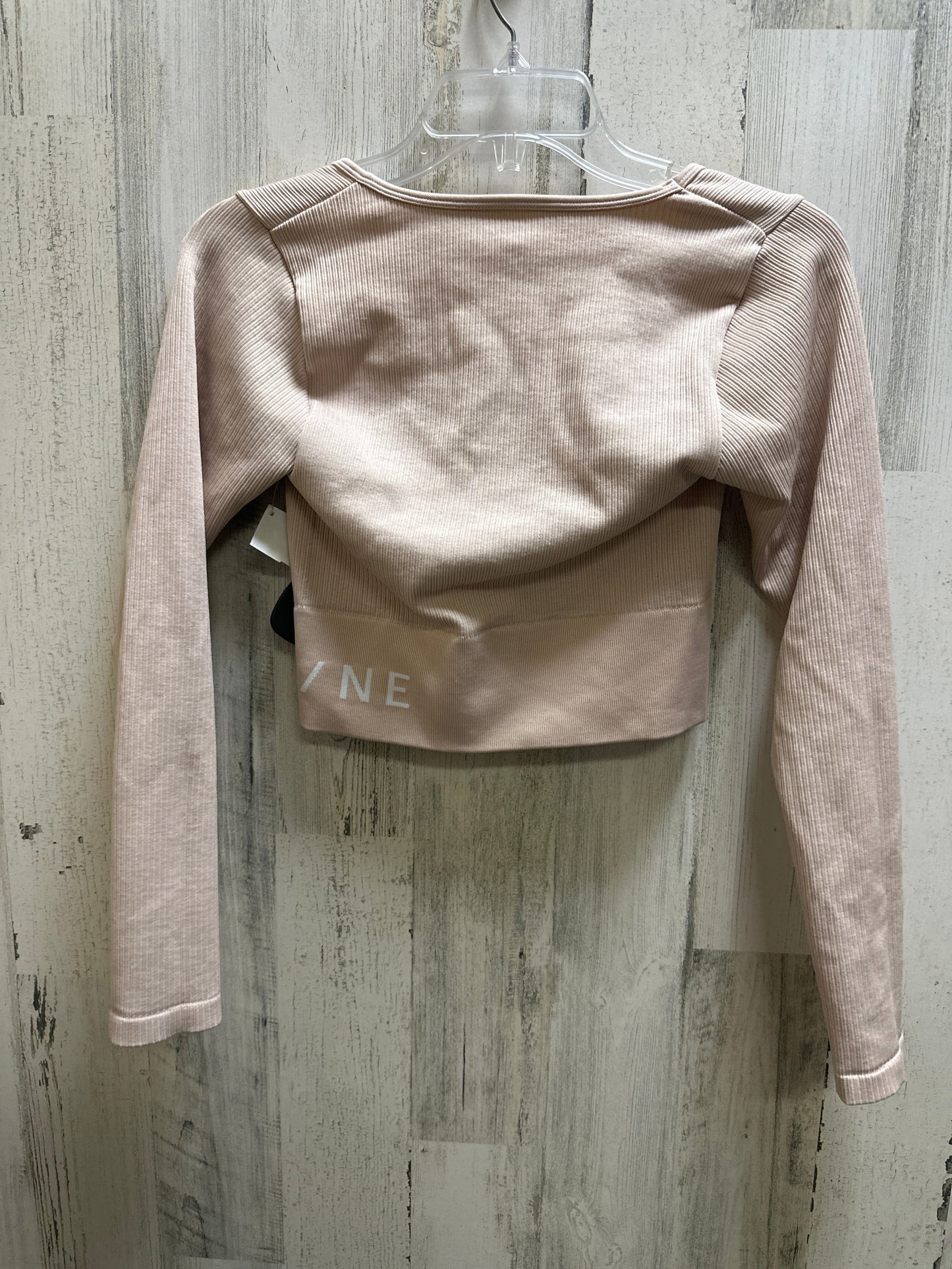 Pink Athletic Top Long Sleeve Crewneck Aerie, Size M