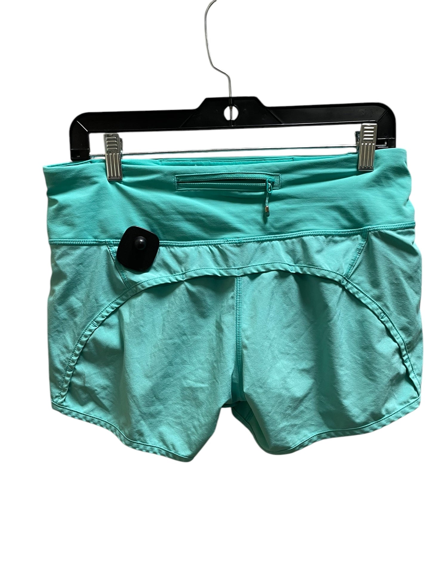 Athletic Shorts By Lululemon In Teal, Size: 6