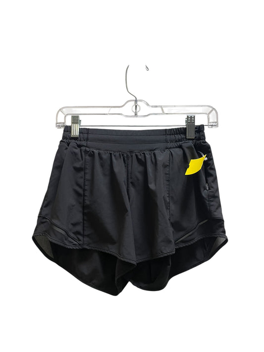 Athletic Shorts By Lululemon In Black, Size: 6