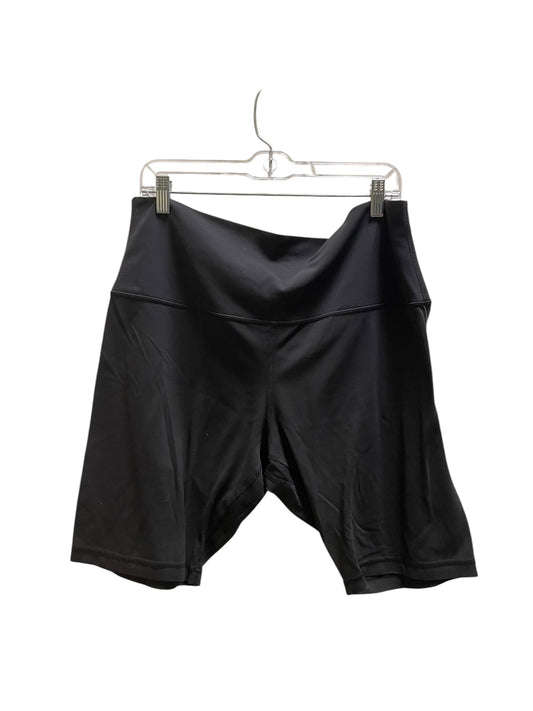 Athletic Shorts By Lululemon In Black, Size: 18