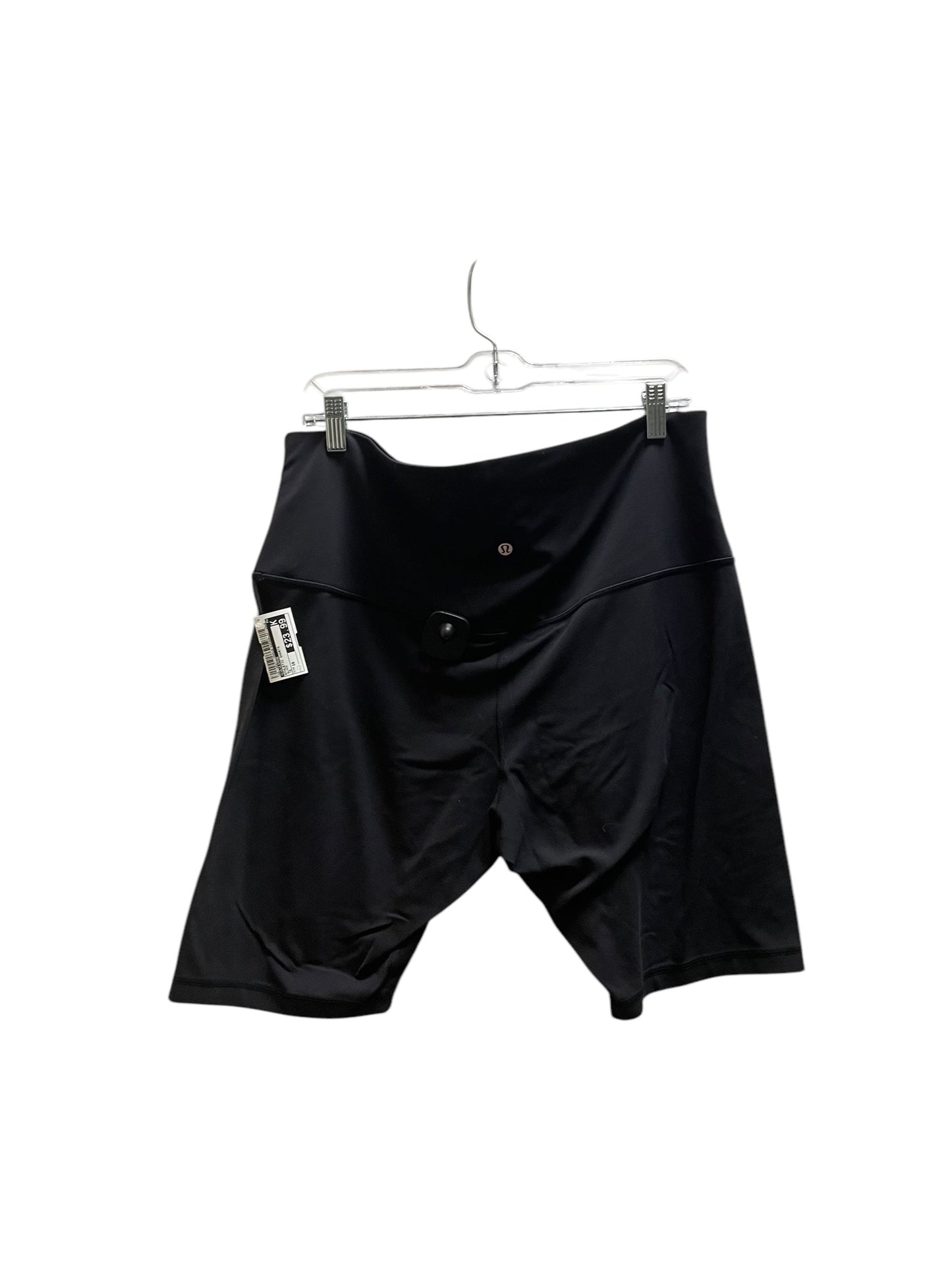 Athletic Shorts By Lululemon In Black, Size: 18