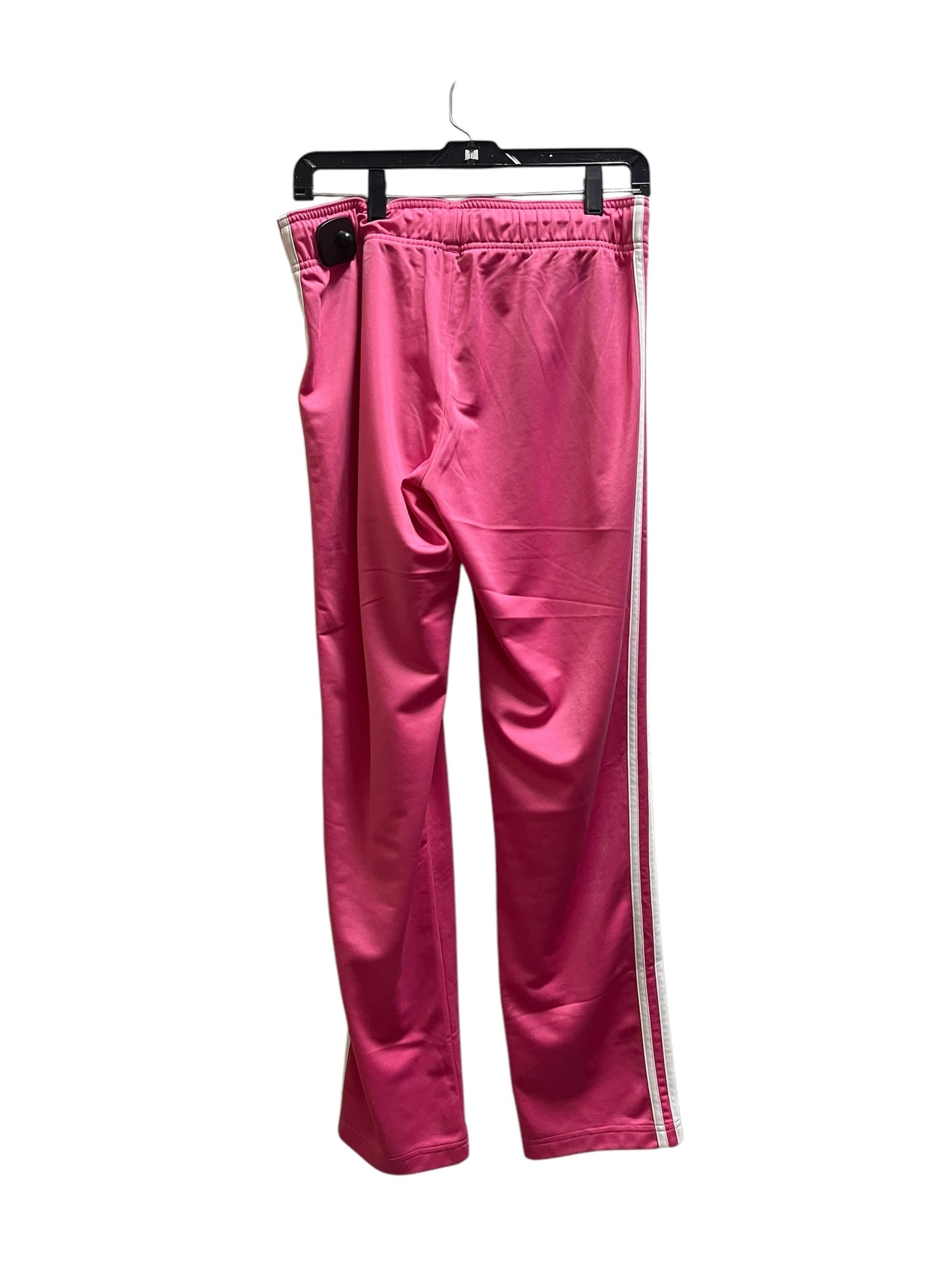 Athletic Pants By Adidas In Pink, Size: M