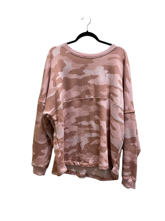 Sweatshirt Crewneck By Pink In Pink, Size: Xl