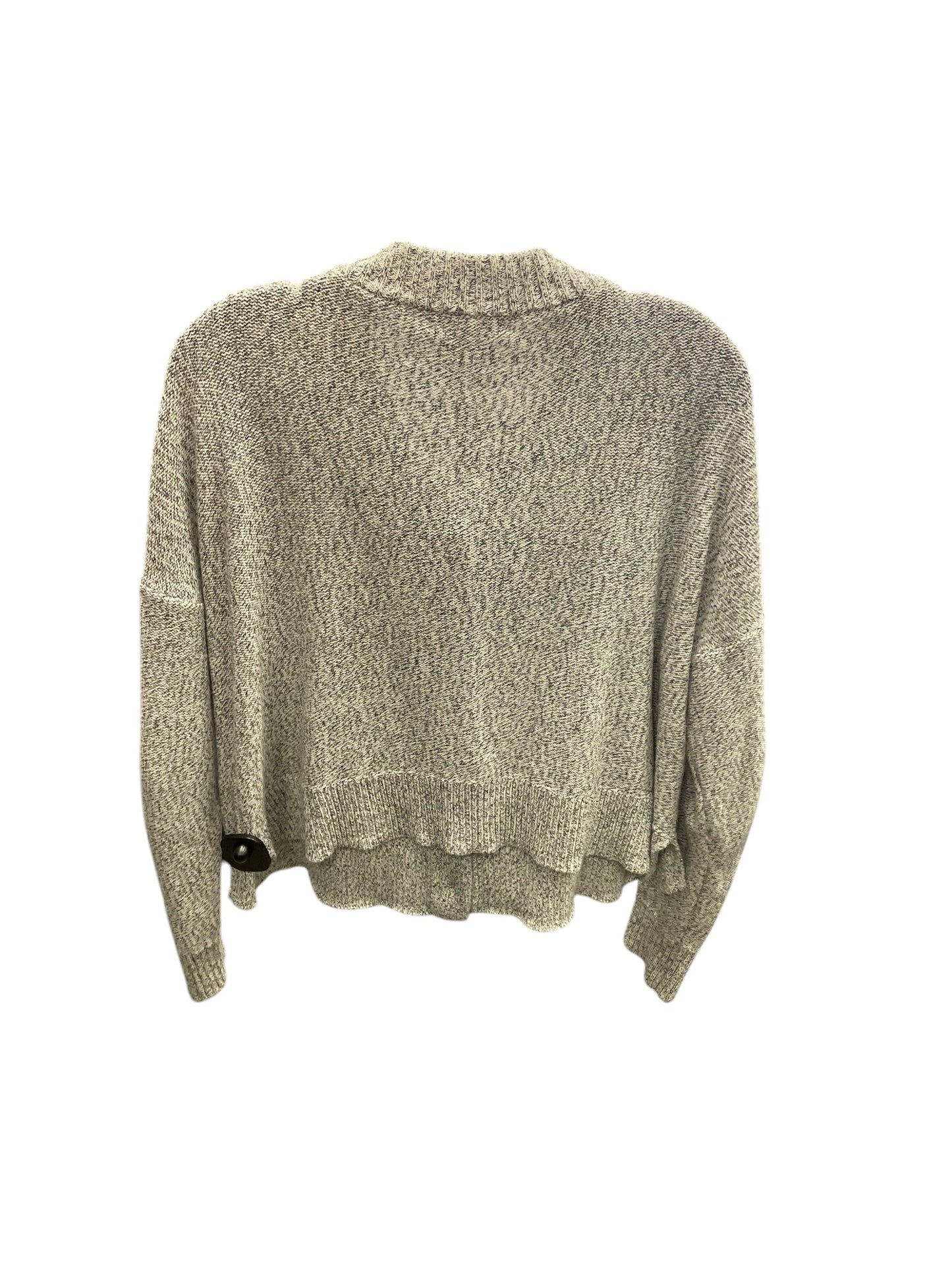 Sweater Cardigan By Madewell In Grey, Size: M