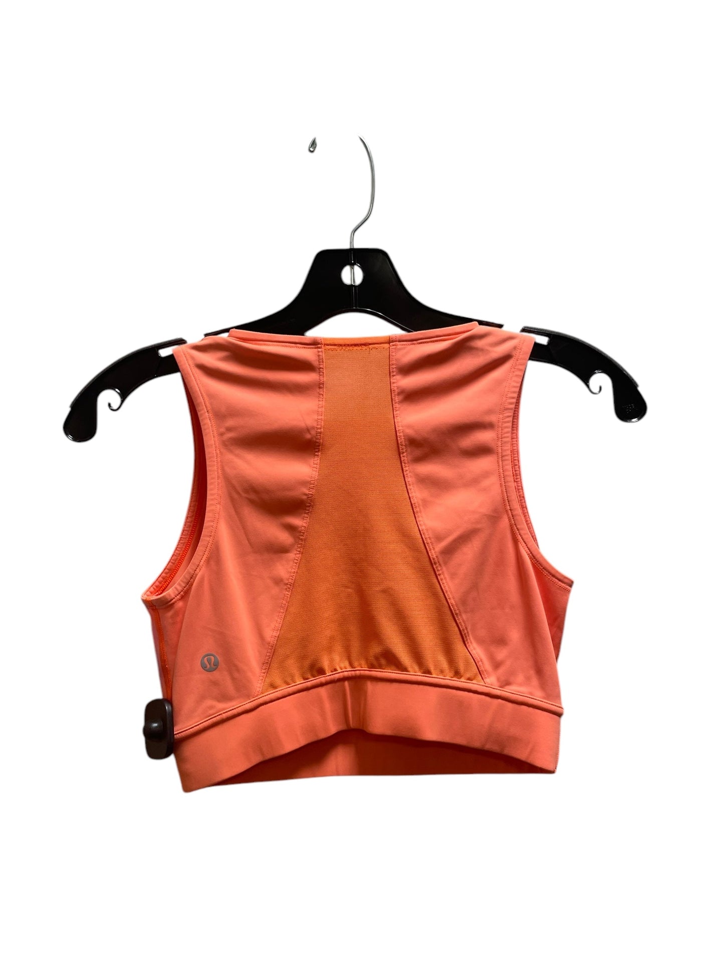 Athletic Bra By Lululemon In Orange, Size: 4