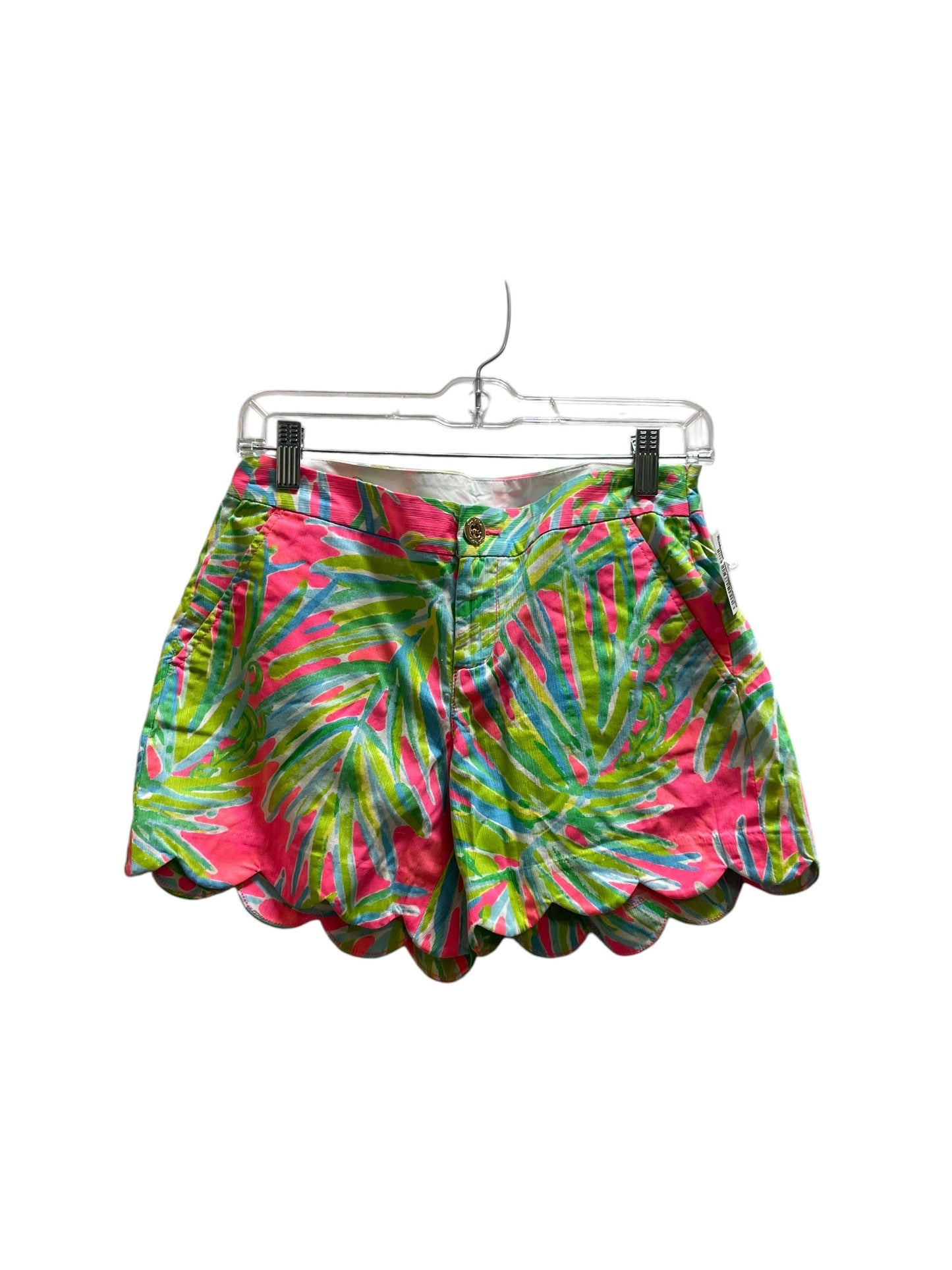 Shorts Designer By Lilly Pulitzer In Green, Size: 4