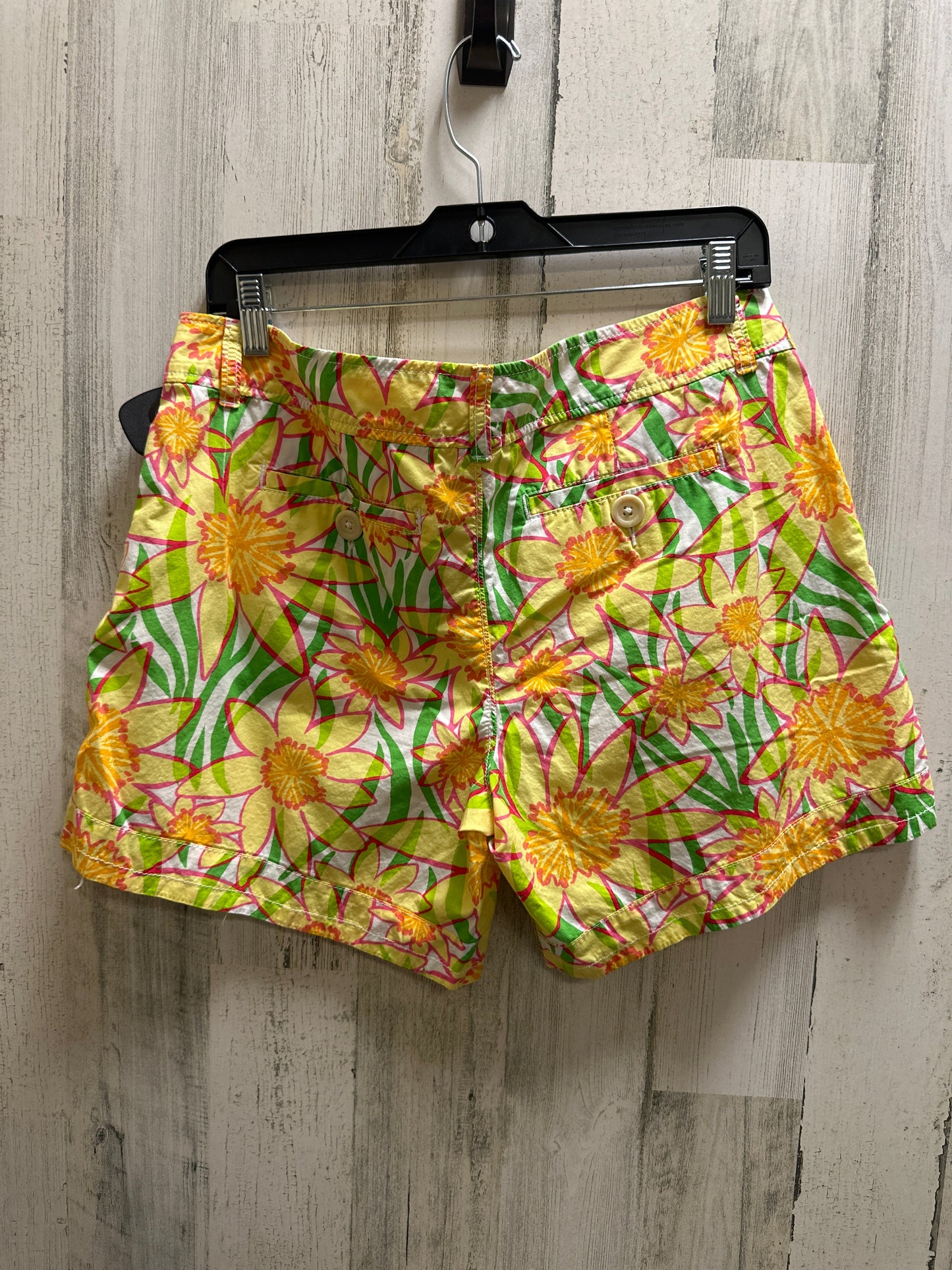 Yellow Shorts Lilly Pulitzer, Size 10