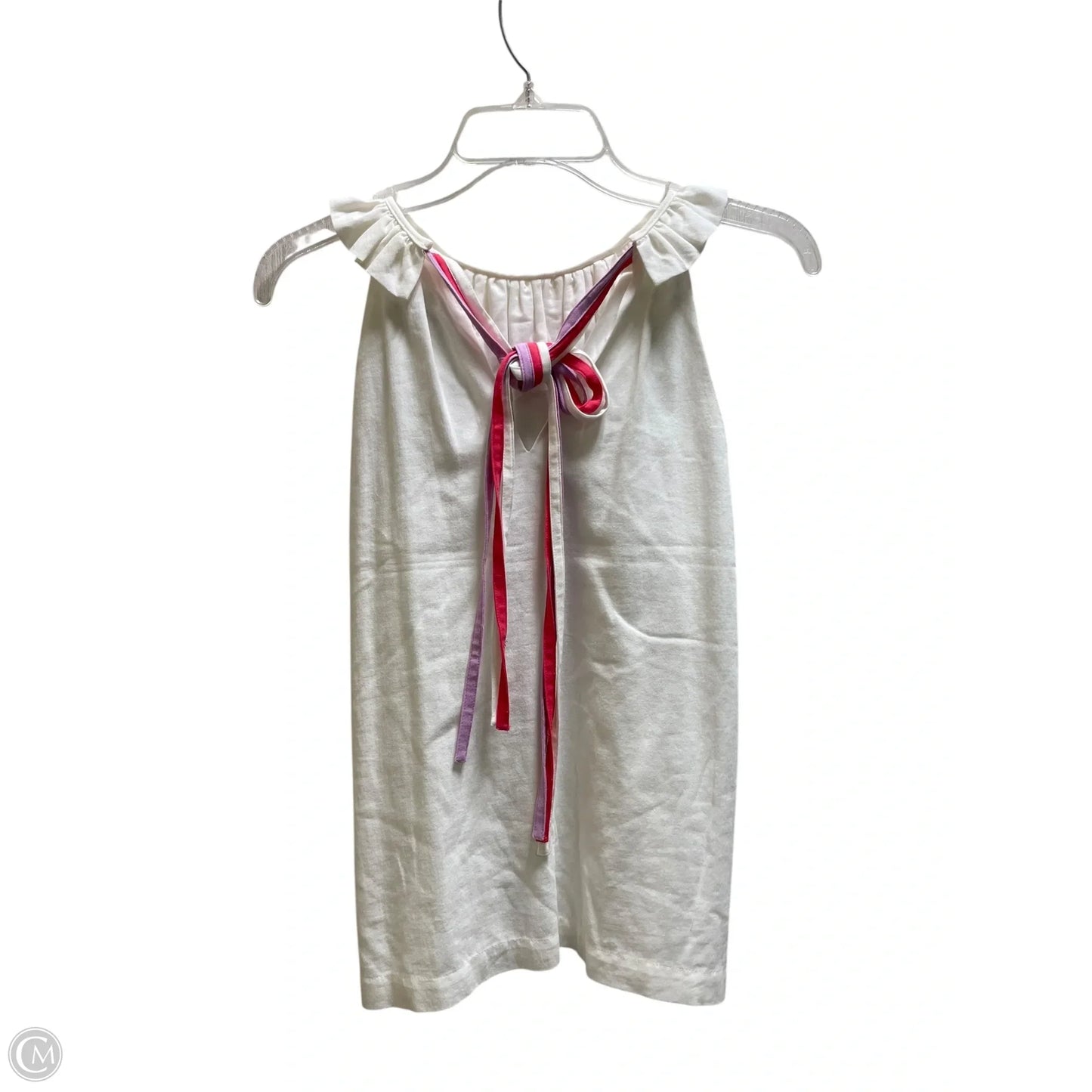 Top Sleeveless By Trina Turk In White, Size: Xs