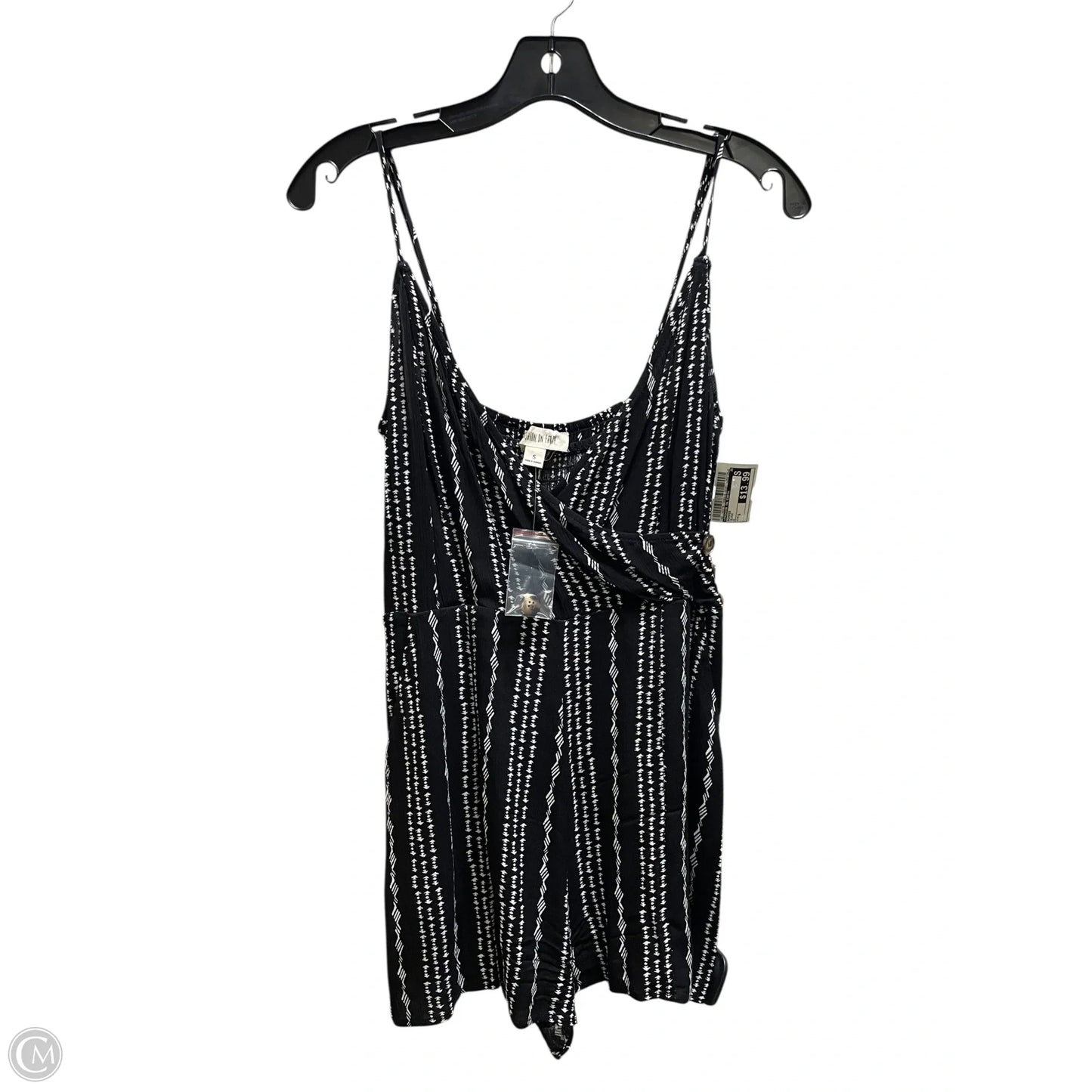 Romper By Fashion On Earth In Black, Size: S