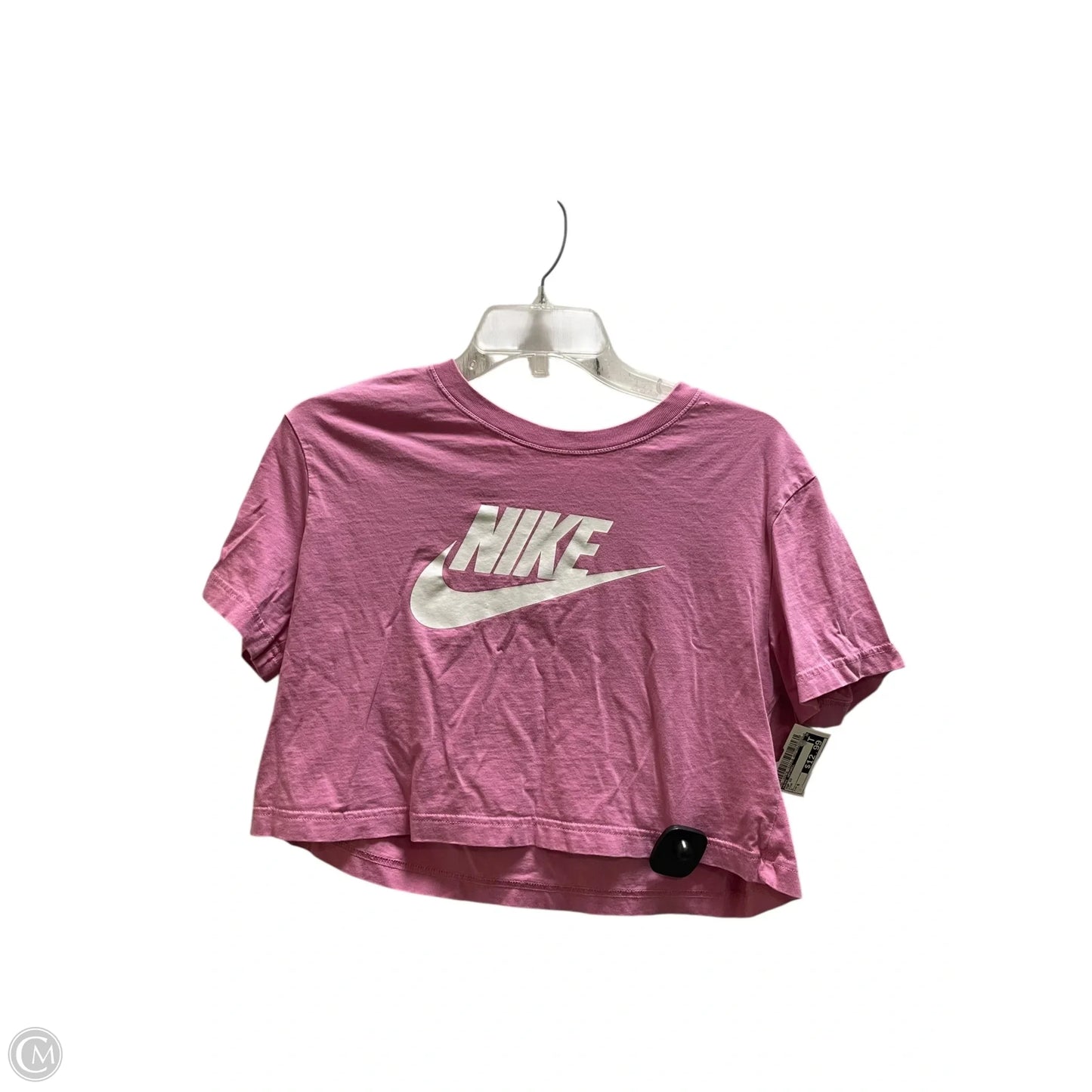 Top Short Sleeve By Nike Apparel In Pink, Size: S