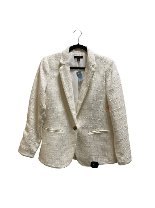 Blazer By Ann Taylor In Cream, Size: 10