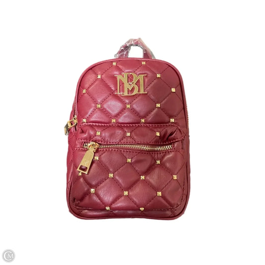 Backpack By Badgley Mischka, Size: Small
