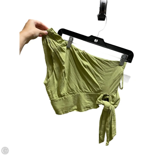 Top Sleeveless By Free People In Green, Size: S