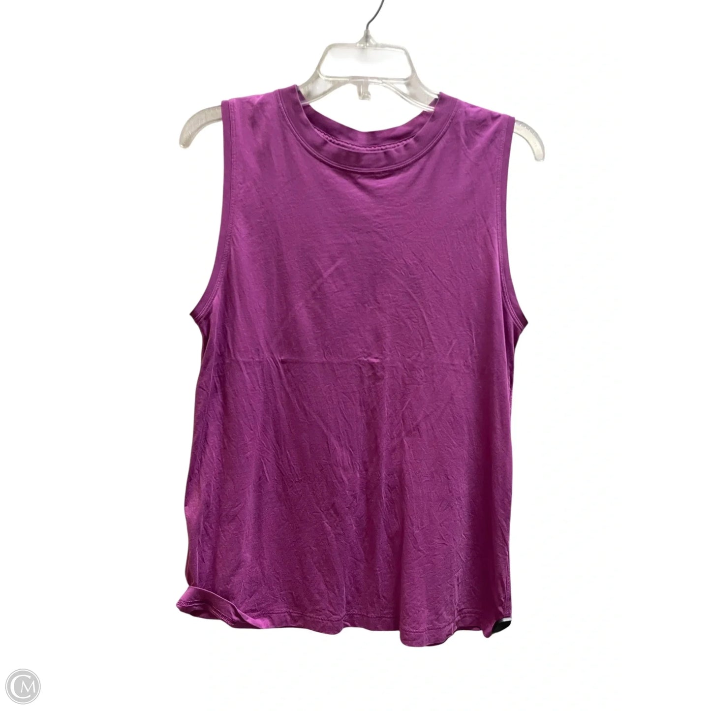 Athletic Tank Top By Lululemon In Purple, Size: M