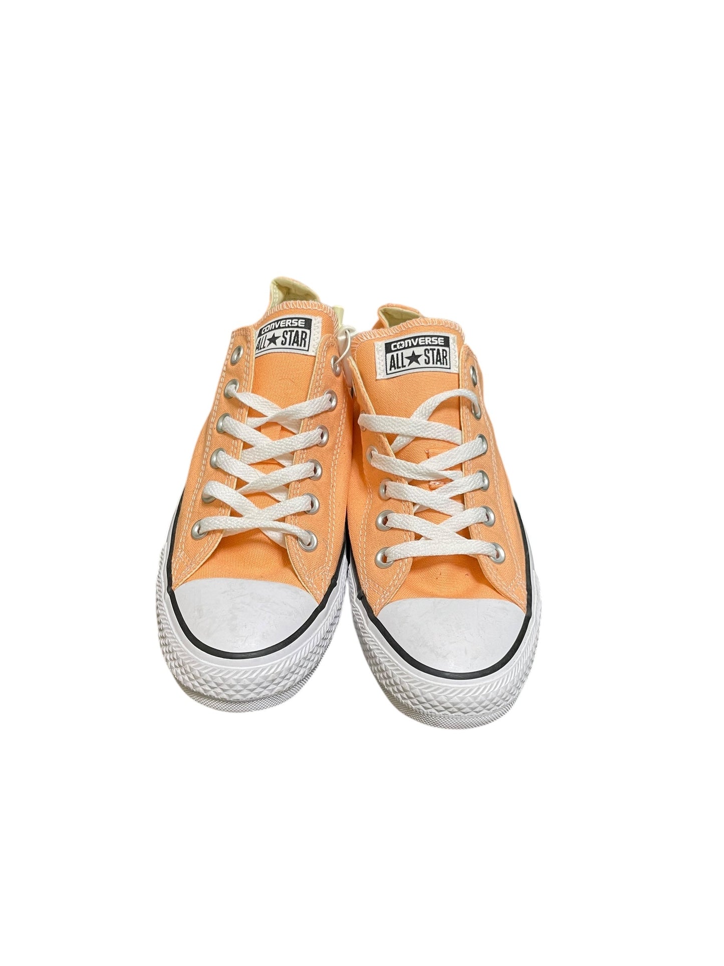 Shoes Sneakers By Converse In Orange, Size: 9