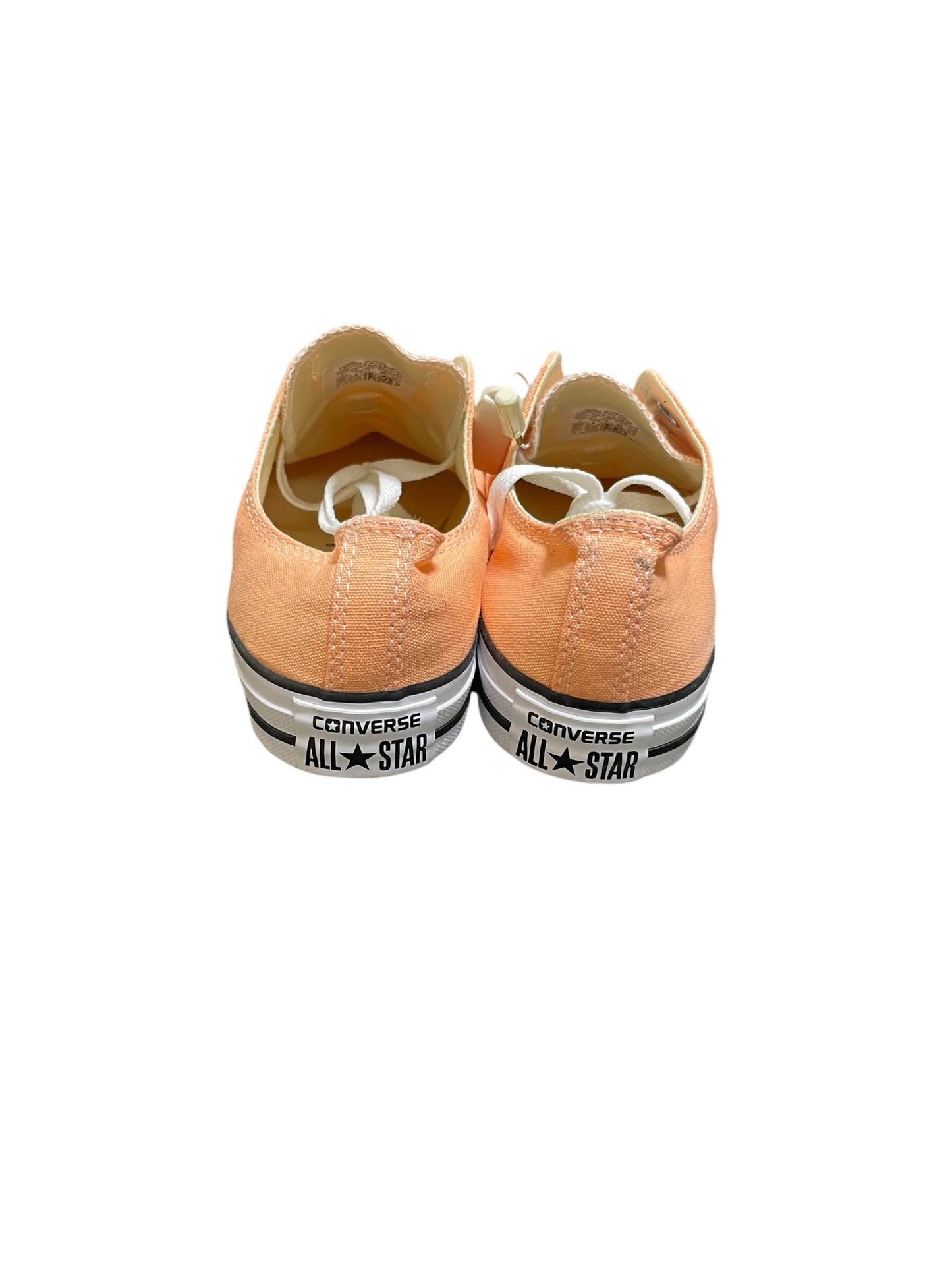 Shoes Sneakers By Converse In Orange, Size: 9