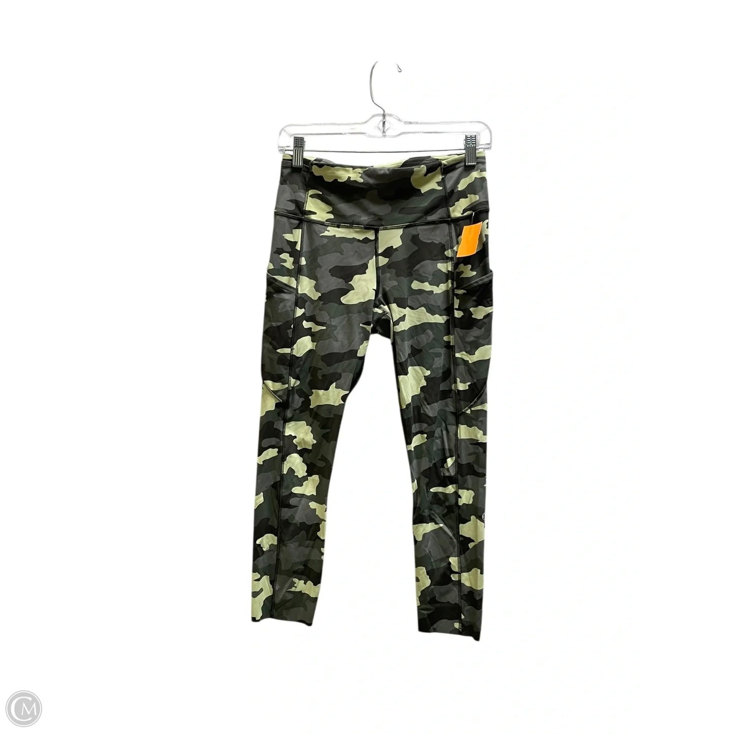 Athletic Leggings By Lululemon In Camouflage Print, Size: 8