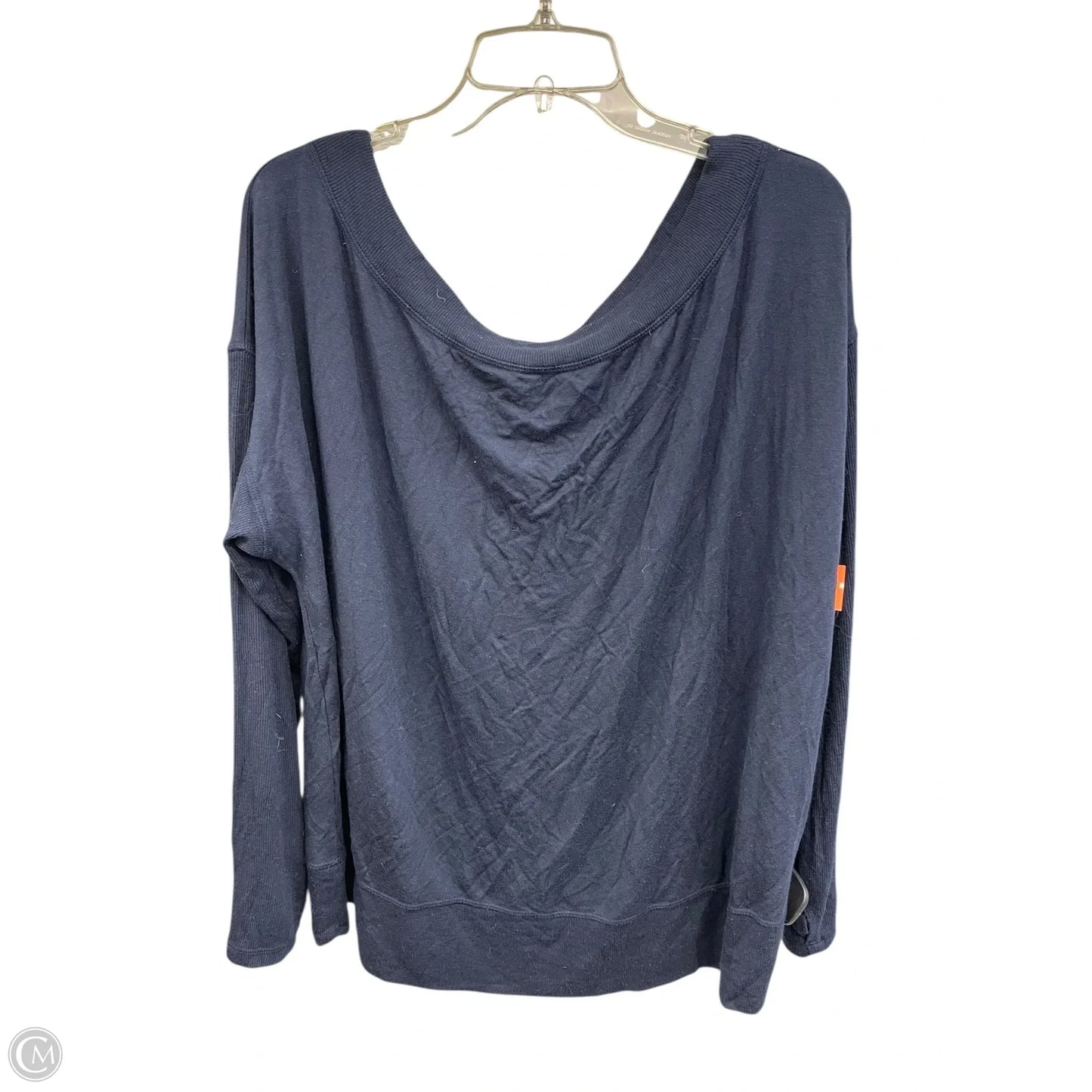 Top Long Sleeve By Athleta In Navy, Size: 2x