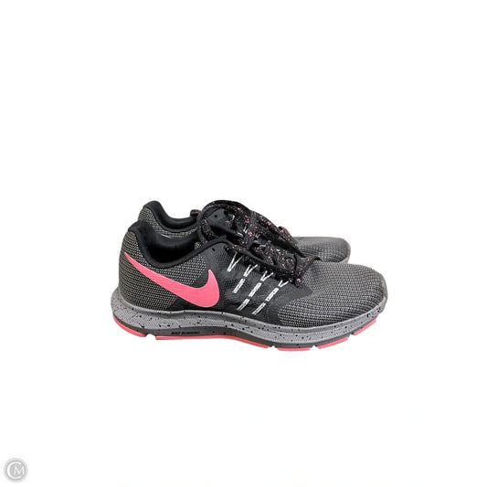 Shoes Athletic By Nike In Black, Size: 6