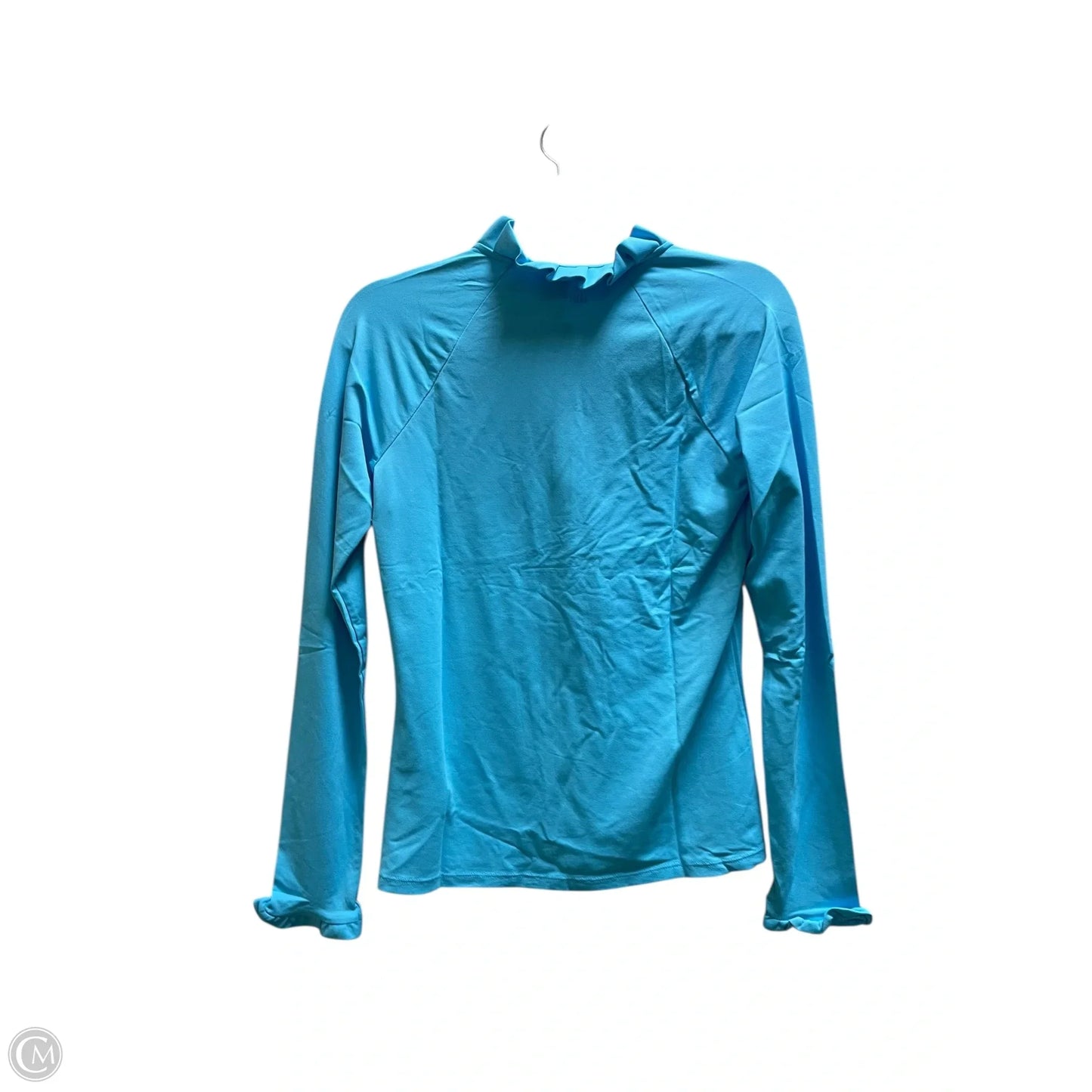 Top Long Sleeve Designer By Lilly Pulitzer In Blue, Size: S