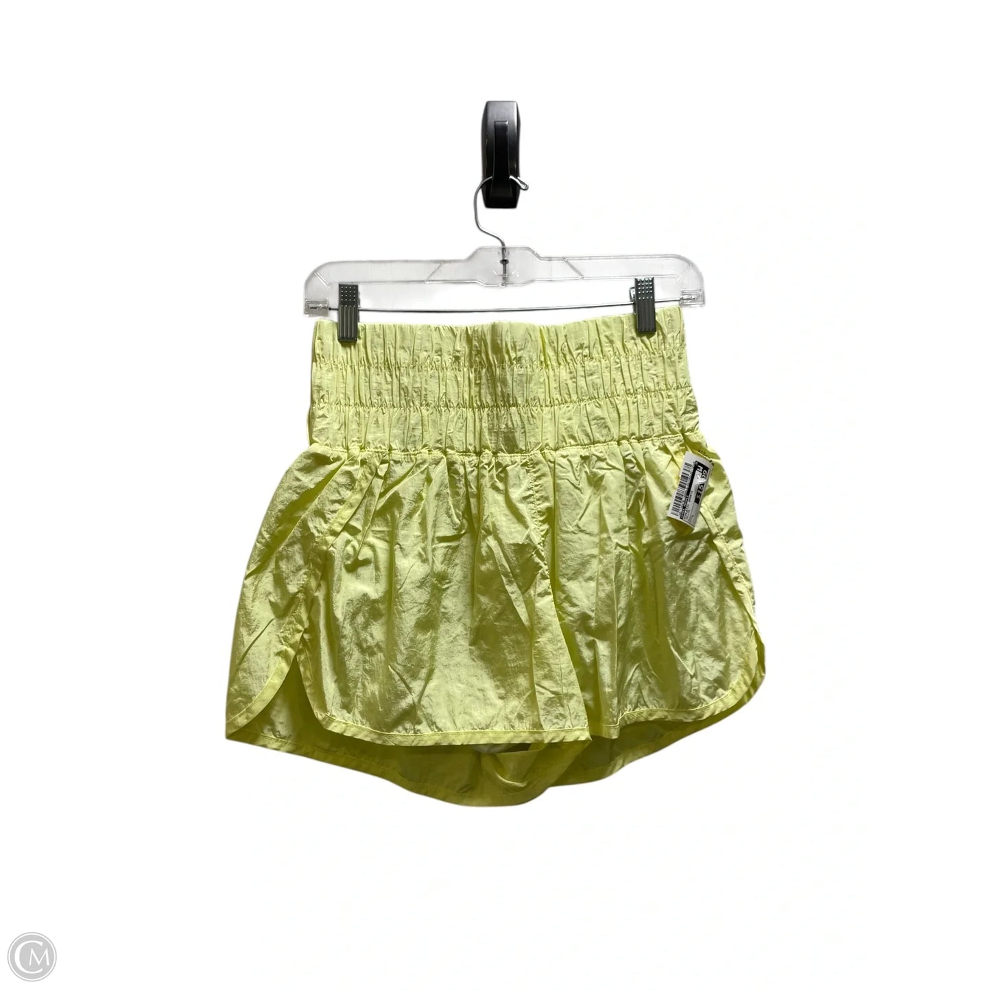 Athletic Shorts By Free People In Yellow, Size: L