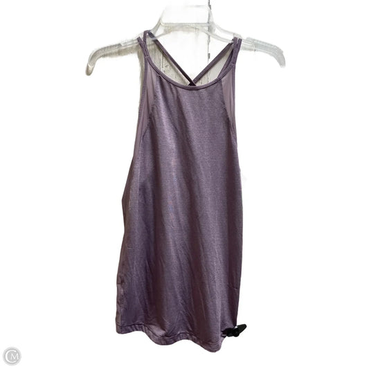 Athletic Tank Top By Lululemon In Purple, Size: M