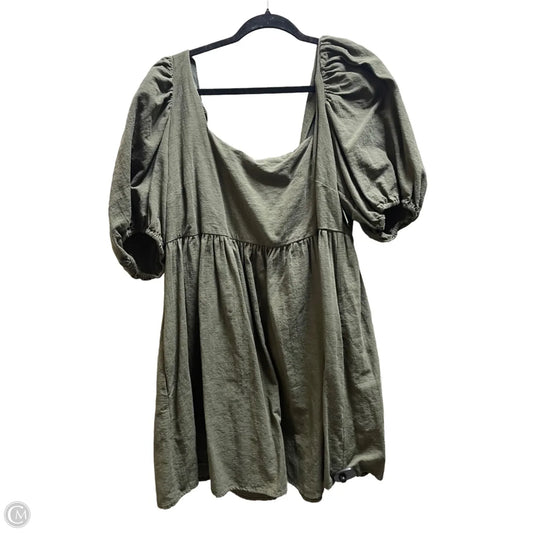 Dress Casual Short By Arula In Green, Size: 1x