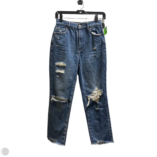 Jeans Straight By Garage In Blue Denim, Size: 0