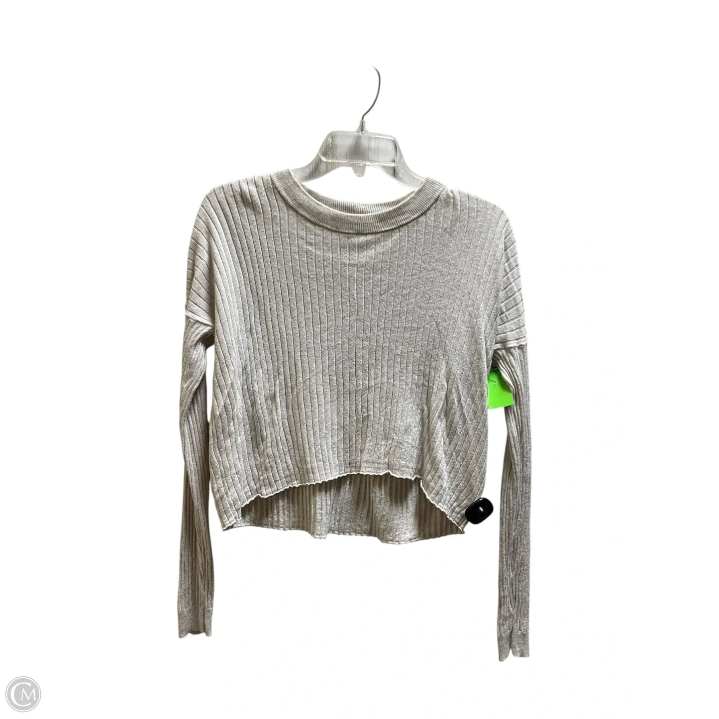 Top Long Sleeve By Madewell In Grey, Size: Xs