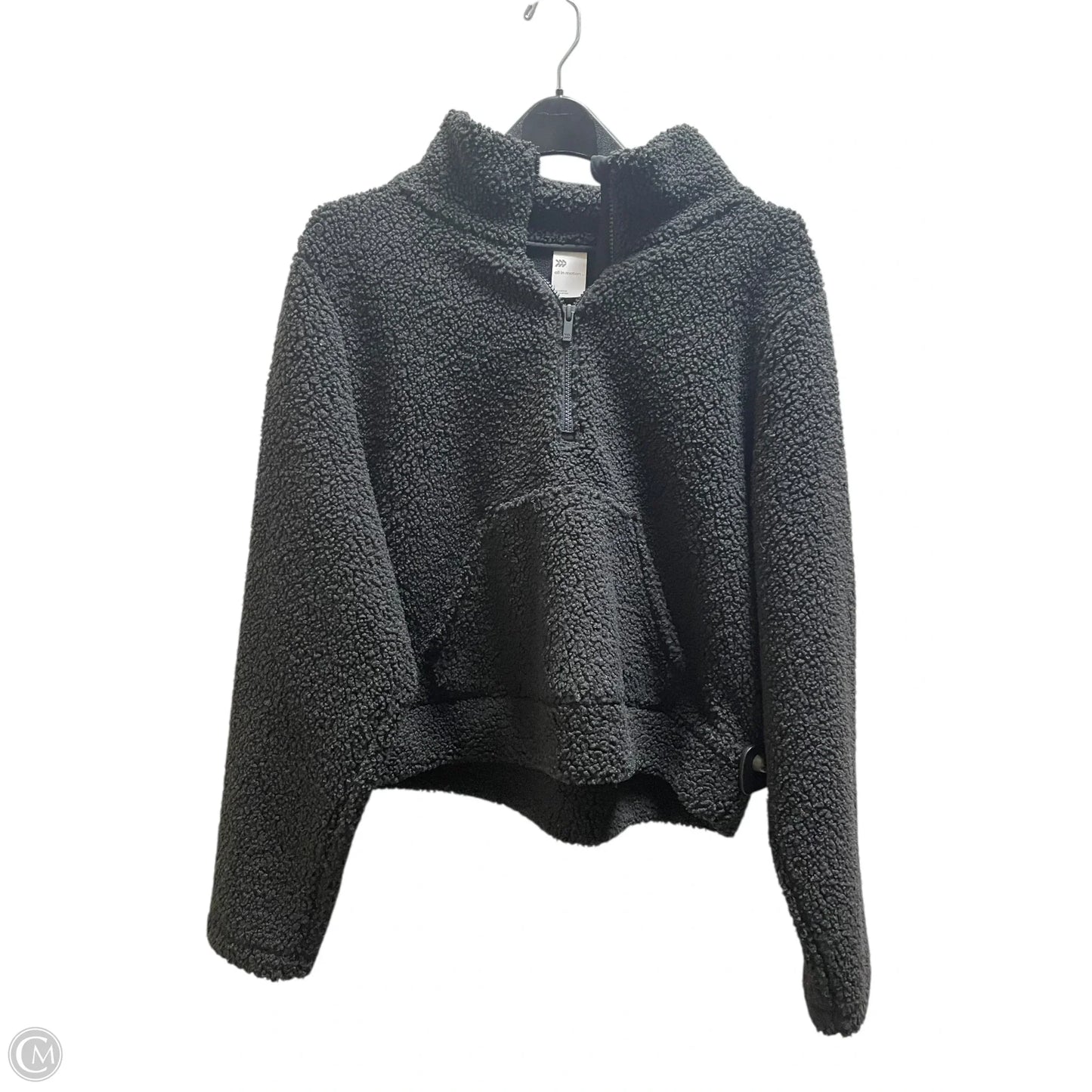 Sweatshirt Collar By All In Motion In Black, Size: L