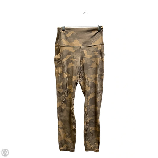 Athletic Leggings By Lululemon In Brown, Size: 6