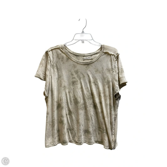 Top Short Sleeve By We The Free In Cream, Size: L