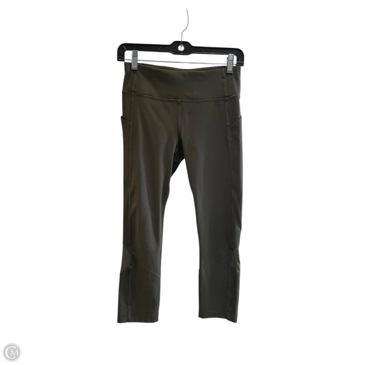 Athletic Leggings By Lululemon In Green, Size: 4