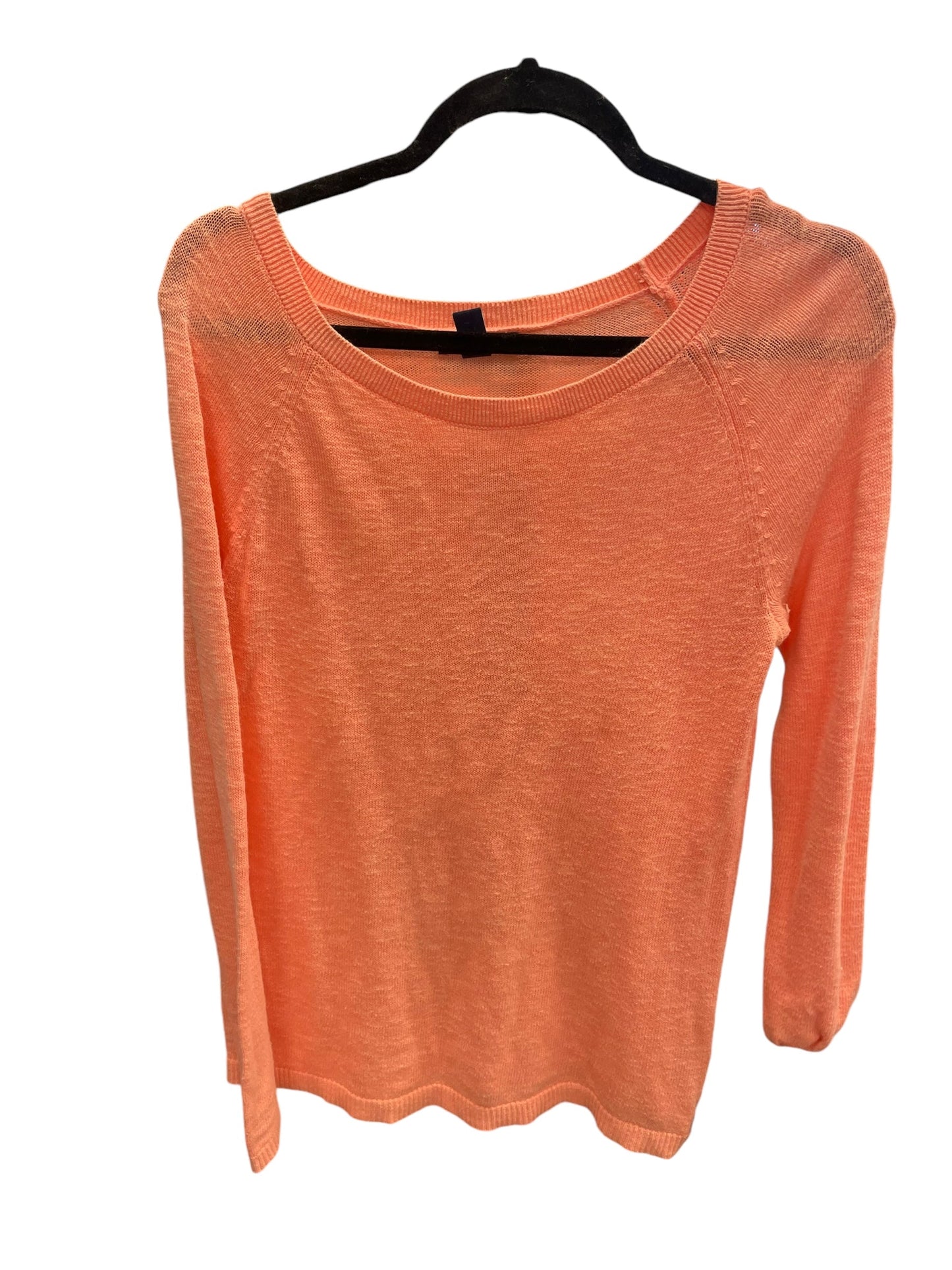 Sweater By Gap In Orange, Size: S