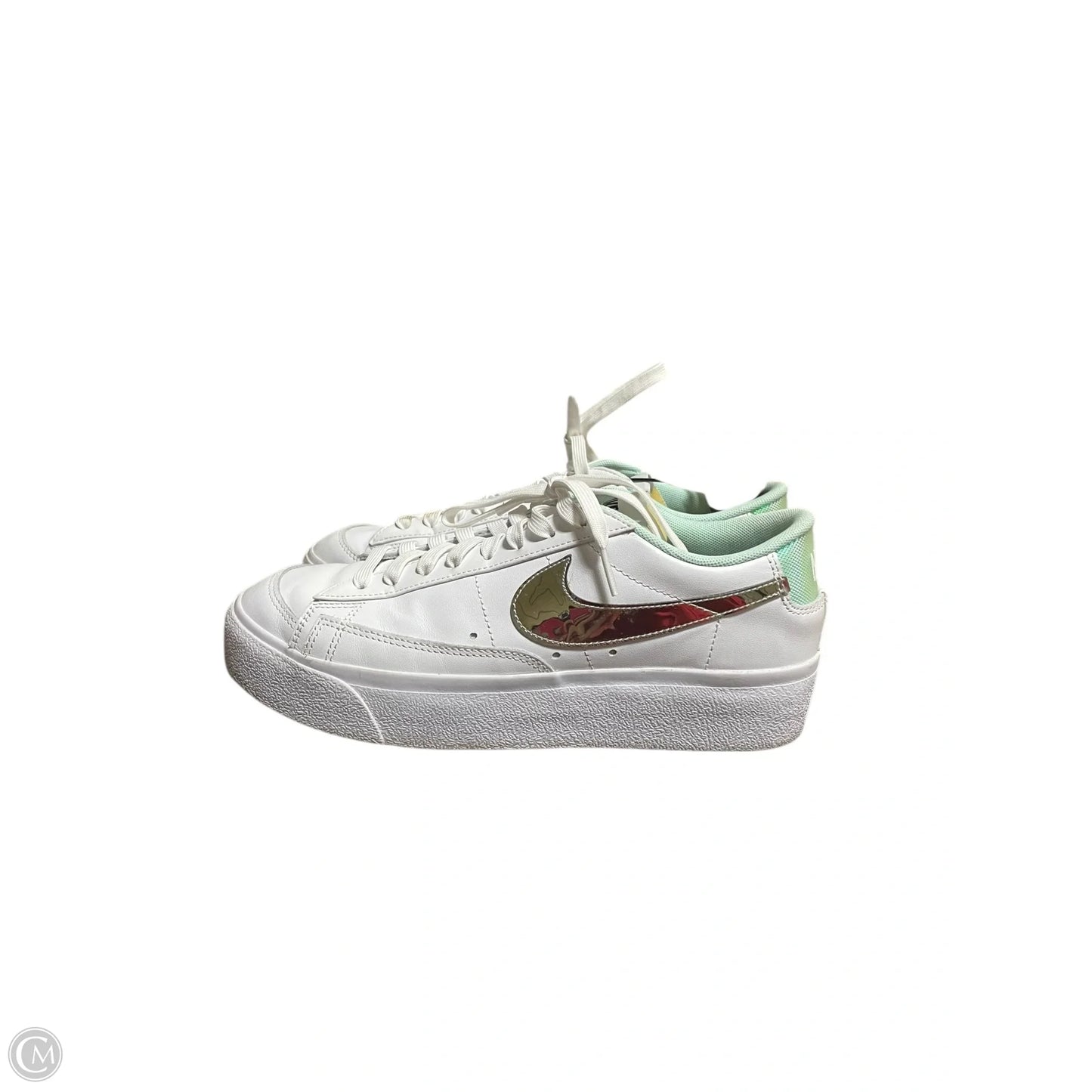 Shoes Athletic By Nike In White, Size: 9.5