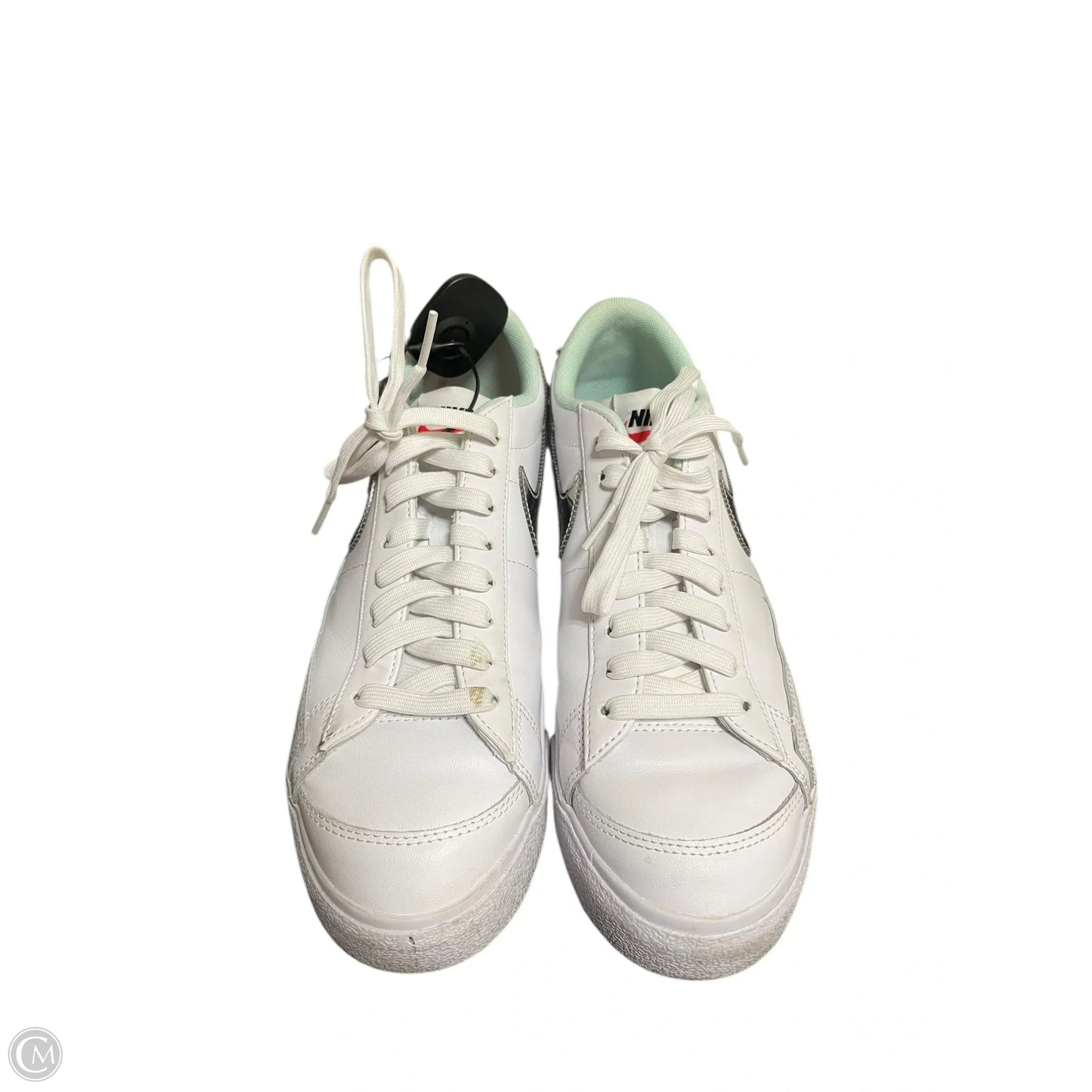 Shoes Athletic By Nike In White, Size: 9.5